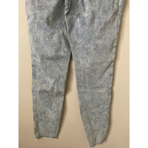 Justice Light Acid Wash Stretchy Pull On Jean Jeggings Leggings Pants Size 10 - Picture 7 of 7